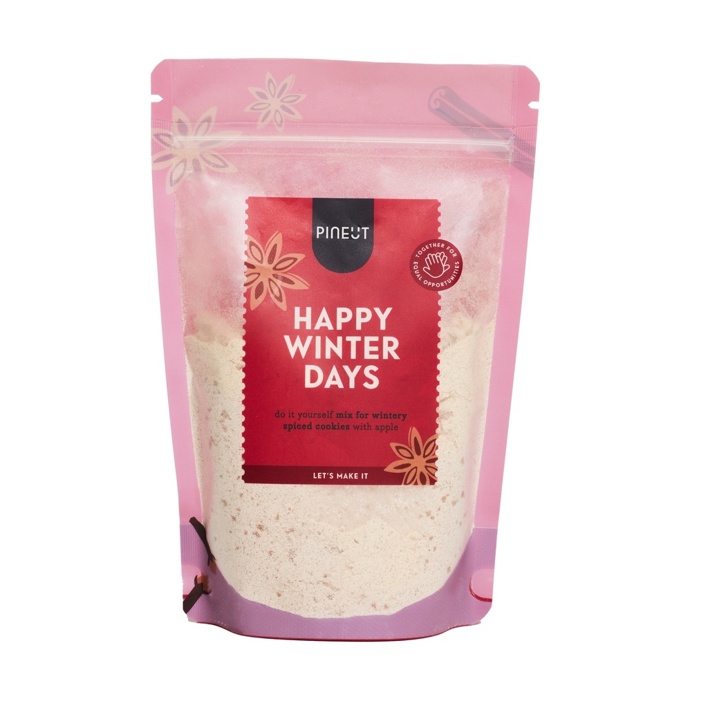 Pineut | pouchbag | Happy winterdays -  DIY mix for wintery spiced cookies