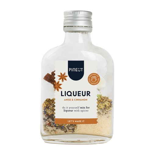 [PIN013] Pineut liqueur | flask | Anise & Cinnamon BIO