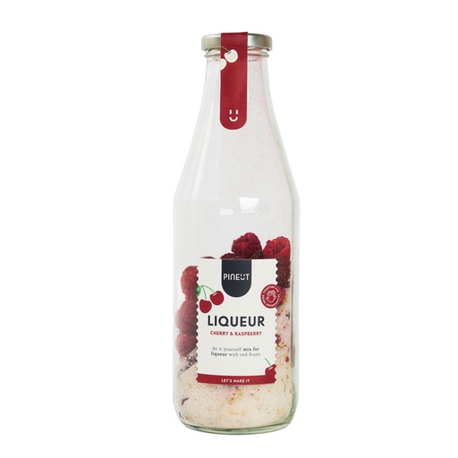 [PIN040] Pineut liqueur | bottle | Cherry & Raspberry BIO
