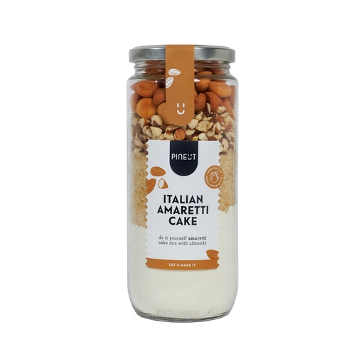 [PIN511] Pineut cake | jar | Italian Amaretti