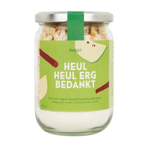 [PIN520] Pineut koek | pot | Appel-kaneel - Heul heul erg bedankt!