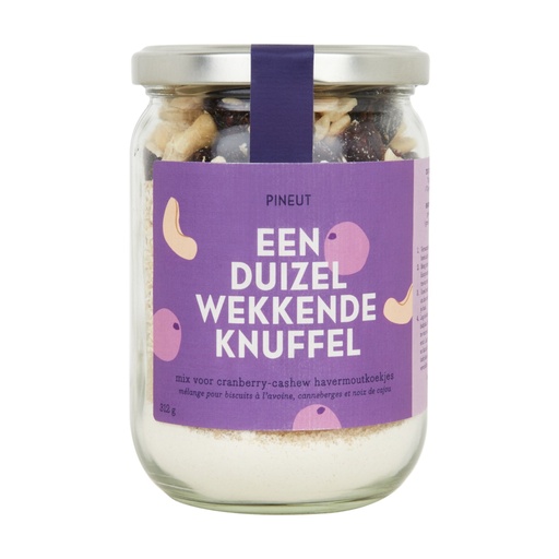 [PIN521] Pineut koek | pot | Cranberry-cashew - Een duizelwekkende knuffel