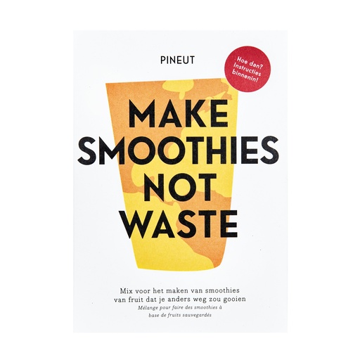 [PIN622] Pineut No waste starter per post | Smoothiestarter - brievenbus cadeau