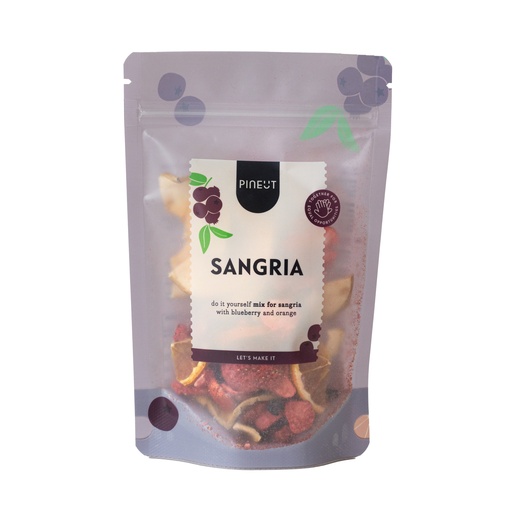 [PIN636] Pineut drink | pouchbag | Sangria red wine BIO