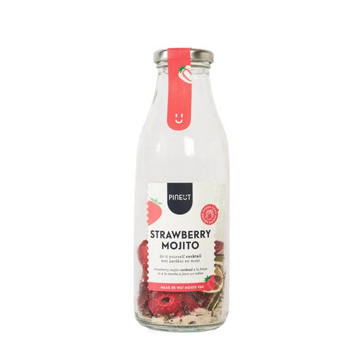 [PIN653] Pineut Cocktail | bottle | Strawberry Mojito BIO