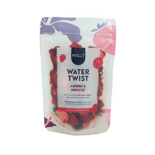 [PIN702] Pineut Watertwist | Pouchbag | Strawberry Hibiscus BIO