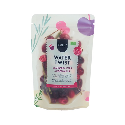 [PIN706] Pineut Watertwist | Pouchbag | Cranberry Cherry Rosemary BIO