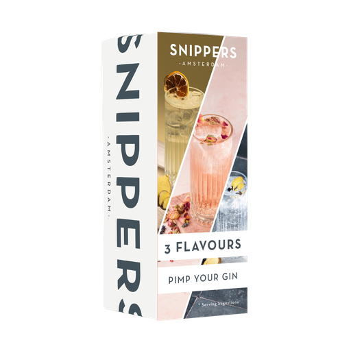 [SNBTGP3F00] Snippers Botanicals Gin Flavour Collection Pack, 350ml