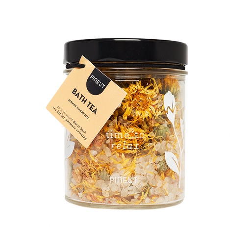 [SPA115] CONCEPT Pineut Bath Tea | pouchbag | Rose Hibiscus portion