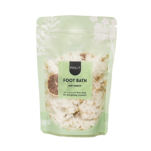 [SPA116] Pineut Foot Bath | pouchbag | Lime Yarrow portion
